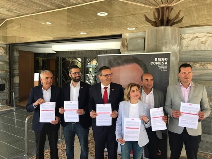 26M.- PSOE Ofrece Al Resto De Partidos Antes Del Incio De Campaña 10 Acuerdos Para "Atender Las Necesidades De La Región