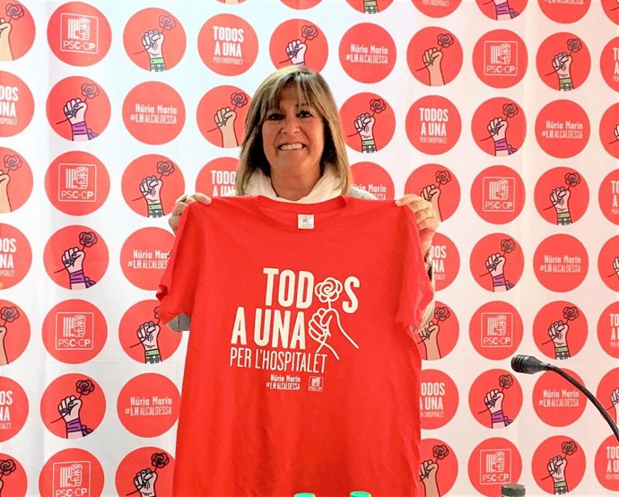 26M.- Marín (PSC) Aspira A La Reelección En L'hospitalet Con El Lema 'Todos A Una'