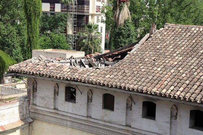 Derrumbe en la Fábrica de la Pólvora Murcia