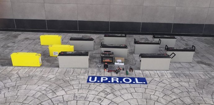 Dos detenidos por Policía Local por el presunto robo de unas baterías en las pedanías del norte