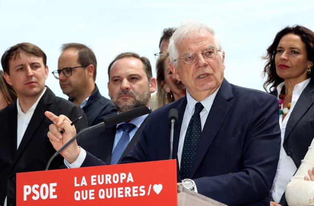 Presentación de los candidatos del PSOE a eurodiputados