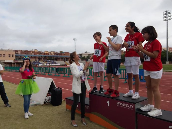 Córdoba.- Educación.- Unos 1.000 estudiantes de 15 centros participan en las XV Olimpiadas de Atletismo Intercentros