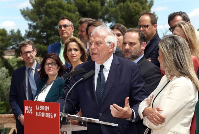 Presentació de la candidatura del PSOE a les eleccions europees a Toledo 