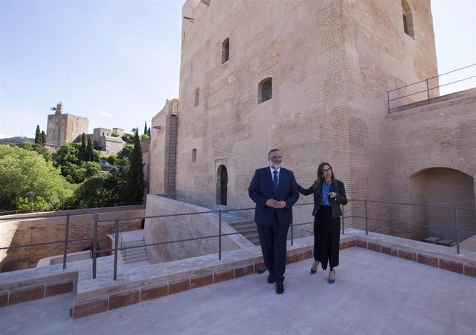 Granada.- La Alhambra abrirá por primera vez al público las Torres Bermejas tras su restauración