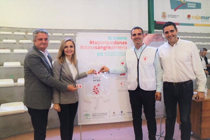 Almería.-Junta anima a "compartir salud con los demás" y participar en la XII Maratón de Donación de Sangre y Plasma