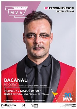 Málaga.- El Ciclo Proximity une humor, teatro y música en su nueva obra 'Bacanal' que acogerá el Centro Cultural MVA