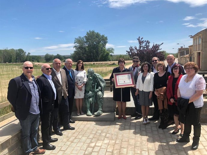 Zaragoza.- Mercedes Trébol recibe el título de gobernadora honorífica de la Ínsula Barataria de Alcalá de Ebro