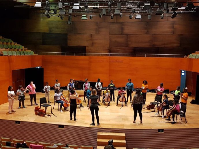 El proyecto de musical 'Sons de barri' culmina el curso escolar este viernes con un concierto en Son Gotleu