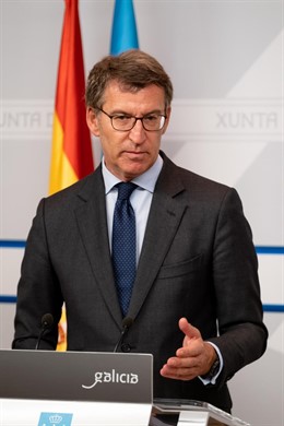 Consello.- Feijóo, sobre si quiere dirigir el PP nacional: "Soy presidente del PP de Galicia, estoy donde quiero estar"