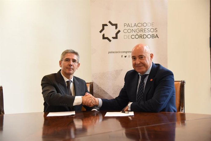 Córdoba.- Turismo.- El Palacio de Congresos e Iberia firman un acuerdo de colaboración para potenciar el turismo MICE