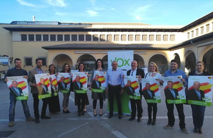 26M.- Coll Presenta La Candidatura De Vox A Cort Para Hacer Que Palma "Recobre Su Esplendor"