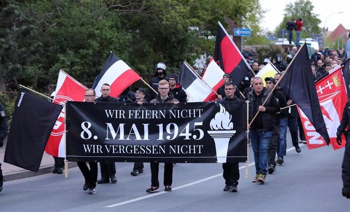 March against the celebration of the end of World War II