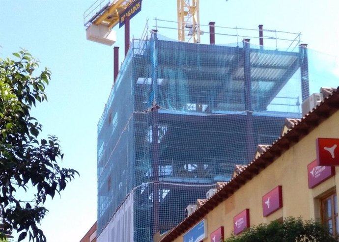 Getafe.- El PP se compromete a finalizar las obras del teatro de la calle Madrid, que llevan casi 4 años paralizadas