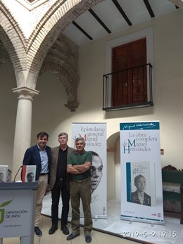 Jaén.- MásJaén.- El Centro Cultural Baños Árabes acoge la presentación del Epistolario General de Miguel Hernández