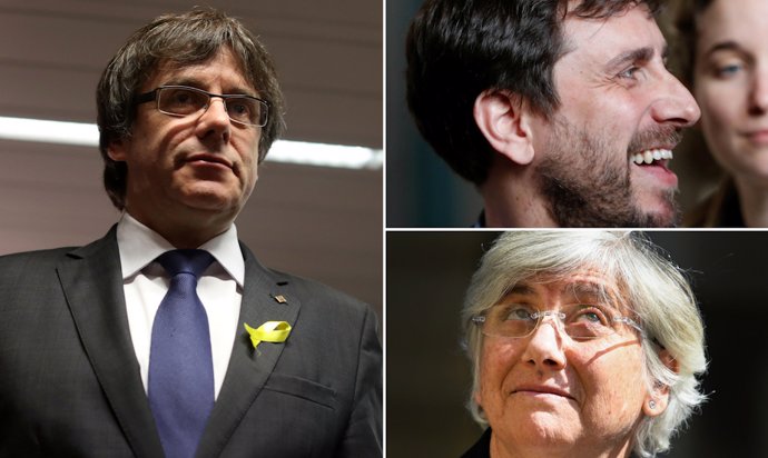 Ciudadanos recurre ante el TC la candidatura de Puigdemont, Comín y Ponsatí a las Europeas