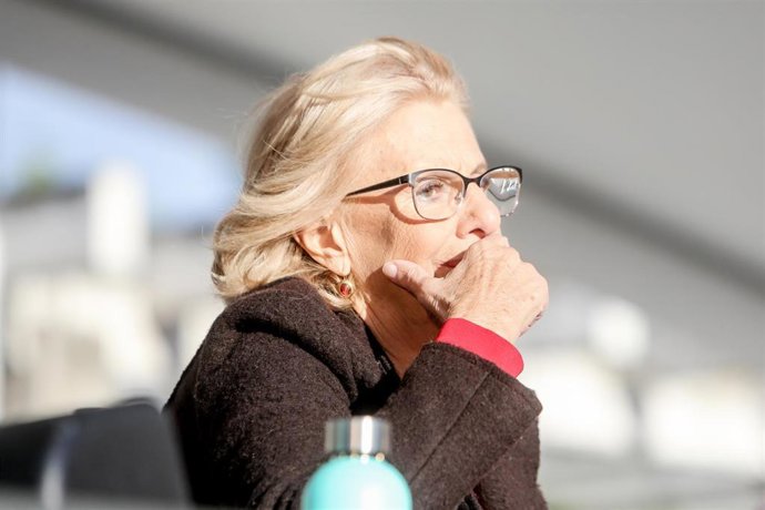 Apertura de campaña de Más Madrid en la Plaza de la Asociación de Orcasitas en Madrid 