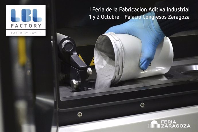 FeriaZaragoza.- El Salón LBL Factory reúne al sector de la impresión 3D el 1 y 2 de octubre