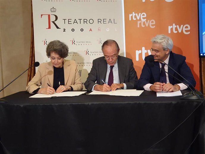 El Teatro Real y RTVE renuevan su colaboración y potencian 'Palco Digital': "Estamos al servicio de la cultura"