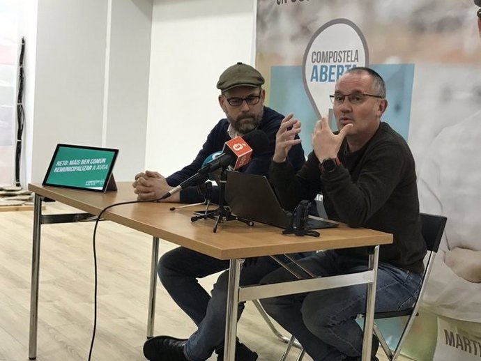 26A.- Compostela Aberta Invita A PP, PSOE Y BNG A Posicionarse Sobre La Remunicipalización Del Servicio De Agua