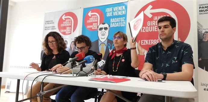 26M.- Izquierda-Ezkerra Presenta Un Programa Con 450 Medidas Para "Profundizar En Un Cambio Que Gire A La Izquierda"