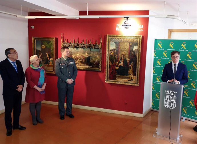 La Guardia Civil de Salamanca busca a los propietarios de tres obras de arte de los siglos XV y XVI