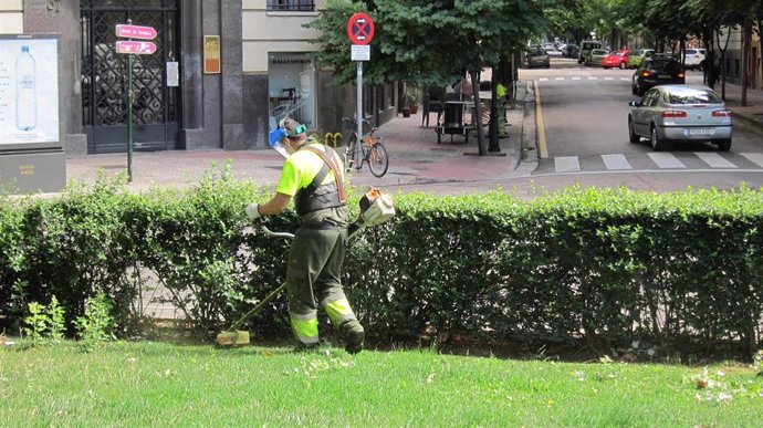 Zaragoza.- Los trabajadores de FCC parques y jardines se concentrarán ante el TAPCA este jueves
