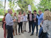 Pilar Alegría (PSOE) propone un Plan 'R-Nueva Zaragoza' para mejorar aceras, calles y parques