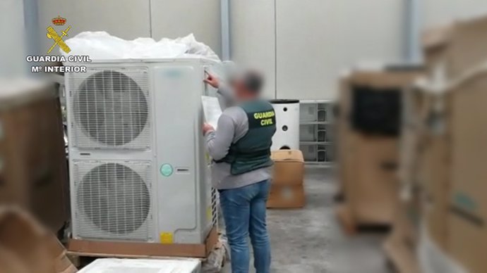 Alicante.- Sucesos.- Seis detenidos por robar aparatos de aire acondicionado en Jacarilla por valor de 70.000 euros