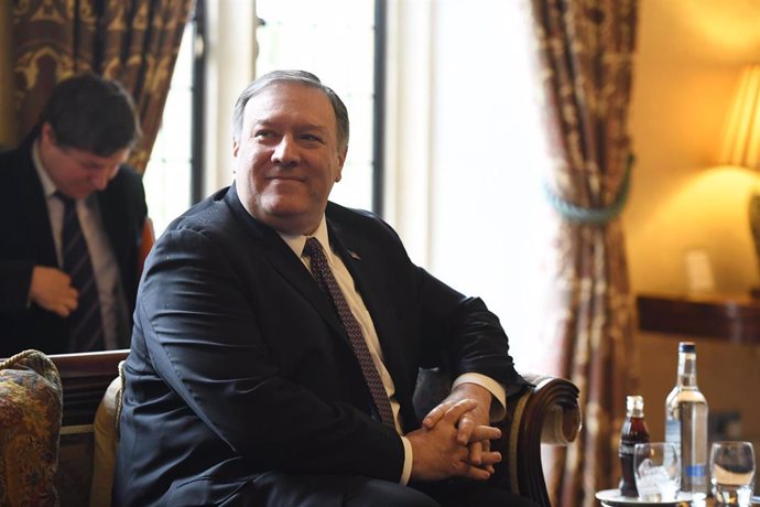 US Secretary of State Mike Pompeo in London