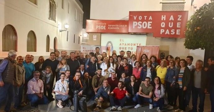 Huelva.- 26M.- Santos (PSOE) avisa de que "está en juego que Ayamonte esté de nuevo en el lugar que merece"