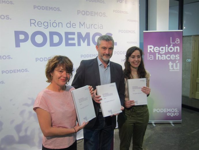 26M.- Podemos Equo Propone Más De 600 Medidas Para Un Gobierno "De Futuro" Y "Dar Un Vuelco De 180 Grados" A La Región