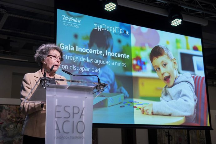 La Fundación Inocente, Inocente entrega 850.000 euros para 71 proyectos asistenciales para niños con discapacidad