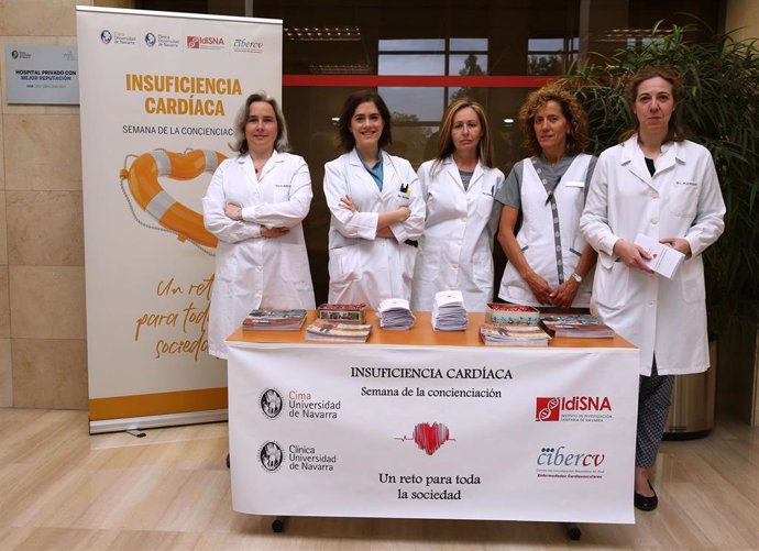 El Cima y la Clínica Universidad de Navarra informan sobre los principales síntomas de la insuficiencia cardiaca