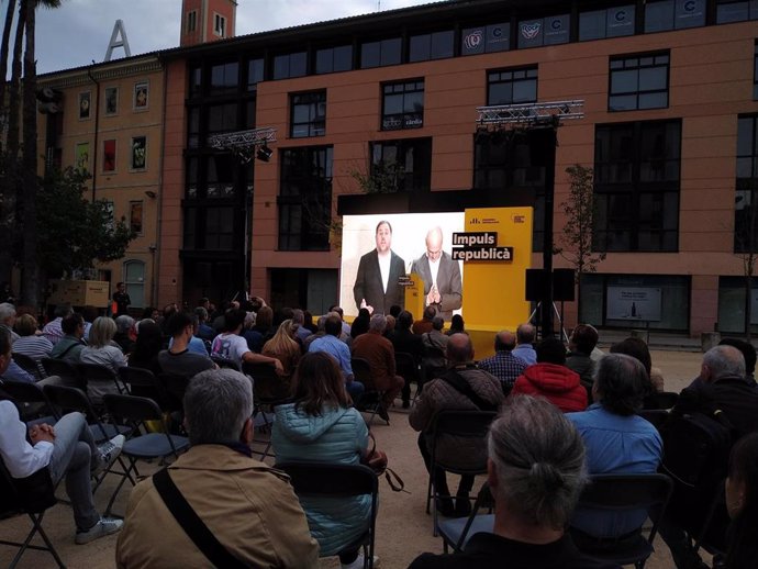 26M.- Junqueras Y Romeva Piden Apoyo A ERC En Un Vídeo: "Que No Nos Falte Ningún Voto"