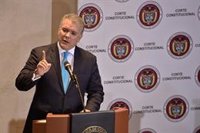 Duque acusa a Maduro de dar apoyo material al ELN y "estimular" el reclutamiento de niños