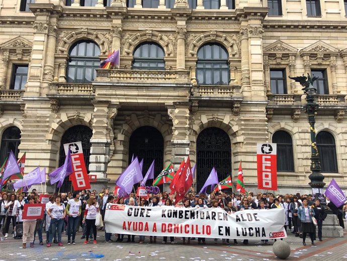 CCOO de Euskadi pide una mejora y actualización" de las condiciones laborales de las trabajadoras de Ayuda a Domicilio