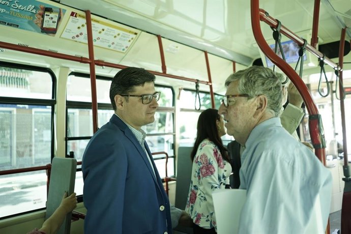 Sevilla.- 26M.- Pimentel (Cs) promete una línea exprés de Tussam entre Bellavista, Bermejales y el Prado