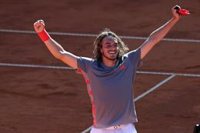 Tsitsipas, tras eliminar a Nadal en Madrid: "En lo emocional ha sido un partido duro"
