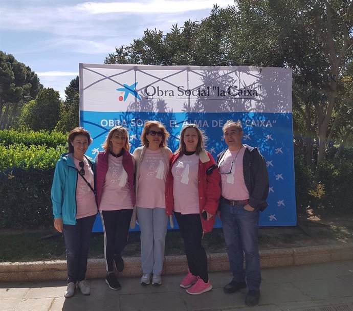 Zaragoza.- Unas 1.500 personas participan en la VI Marcha por la Salud de AMAC-GEMA