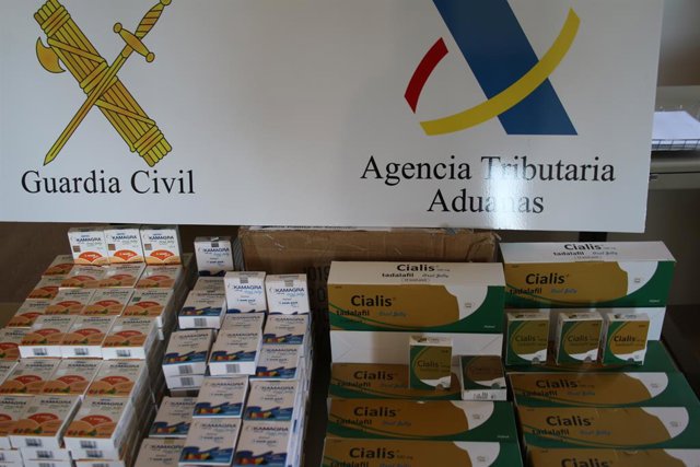 Successos.- Detenen en Palma a un home que tenia més de 4.500 pastilles per la viagra