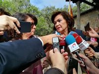 Calvo dice que la Comunidad necesita "un ángel" como Gabilondo