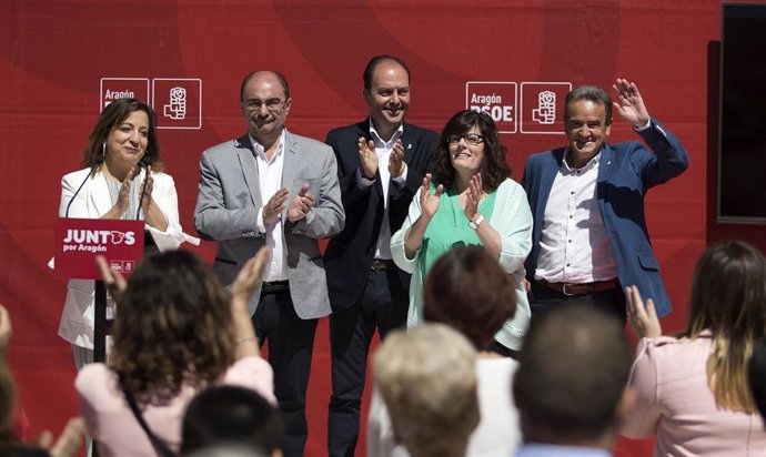 26M.- Lambán Sostiene Que La Única Fuerza Política "Capacitada" Para Desenvolverse En La "Centralidad" Es El PSOE