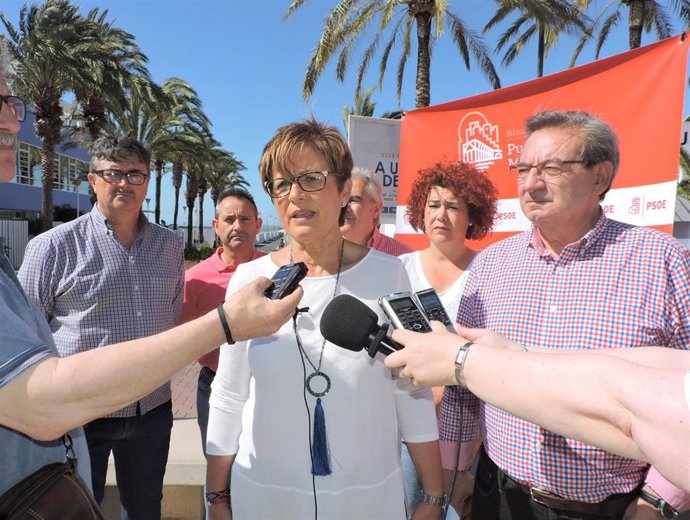 Almería.- 26M.- Valverde (PSOE): "Almería tiene pendiente ser una ciudad del deporte para todos y que mire hacia el mar"