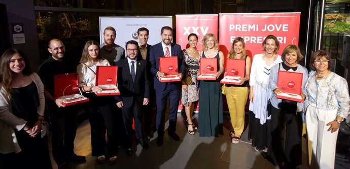 Ganadores del Premio Joven Empresario 2017 