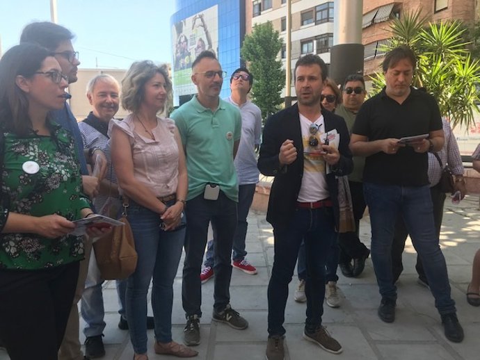 Jaén.- 26M.- Millán se compromete a promocionar el pasado íbero del barrio del Bulevar