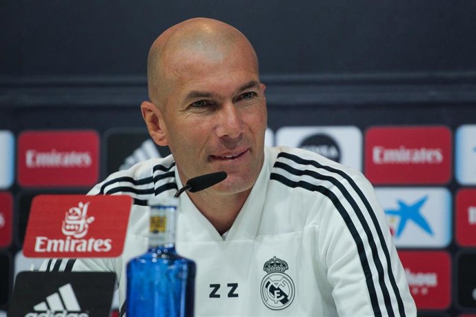 Soccer: La Liga - Training day -Real Madrid 