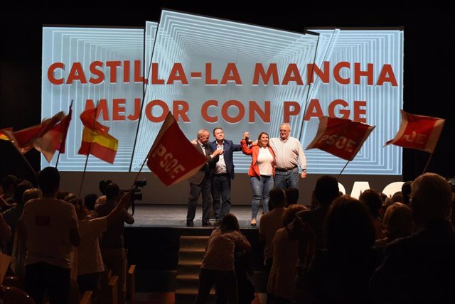 26M.- Page Achaca Al PSOE "Los Grandes Saltos" De Talavera, Donde Anuncia Nuevo Centro De Día Para Gente Con Alzheimer