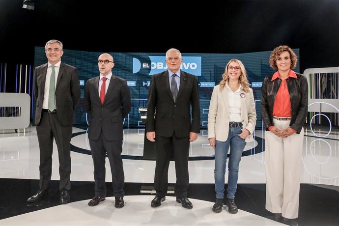 Debate LaSexta con Borell (PSOE), Montserrat (PP), Garicano (Cs), Palop (UP), Buxadé (VOX)