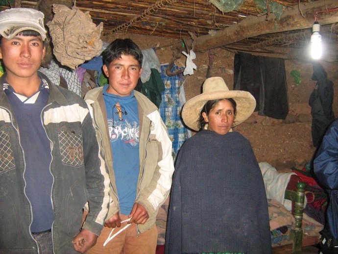 Campesinos peruanos