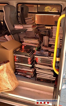 Sucesos.- Tres detenidos en Girona por robar 1.680 cómics exclusivos para venderlos online